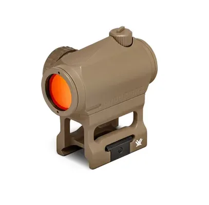 Kolimator Vortex Crossfire Red Dot Tan z czerwoną plamką 2 MOA na szynie Picatinny